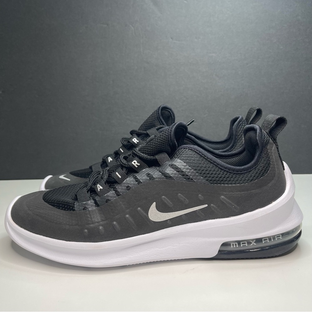 Nike Air Max Axis Premium Black Metallic Dark Grey Women’s Size 9 - Picture 5 of 9
